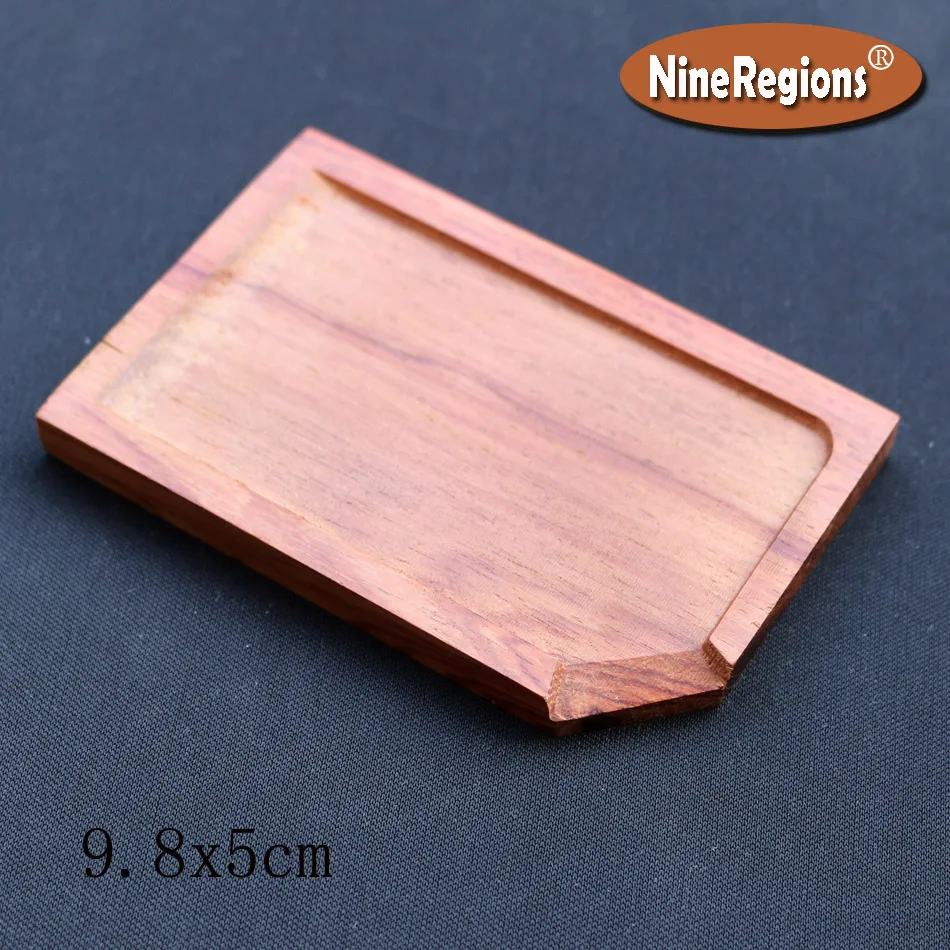 Wood cutting tray Rectangle Ebony African rosewood for Oud chips Agilawood block aloeswood incenso burner tools small wood plate