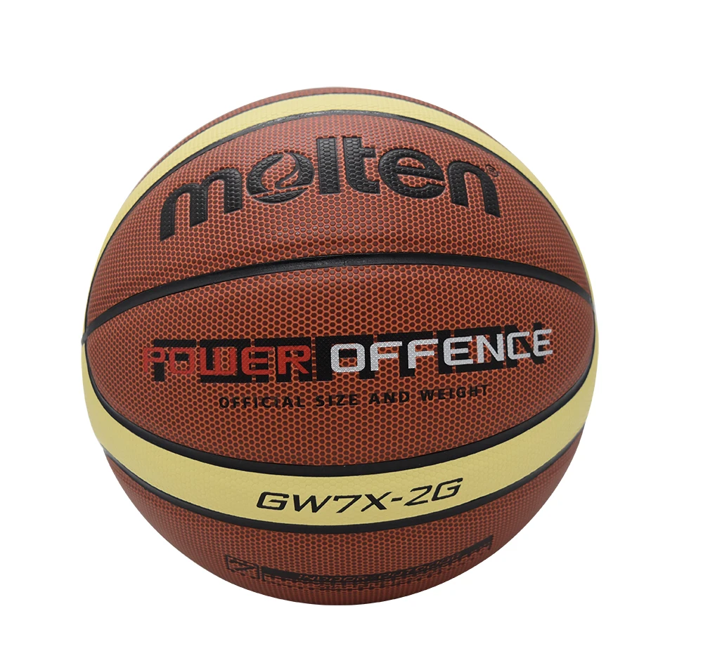 original molten basketball ball GW7X  NEW Brand High Quality Genuine Molten PU Material Official Size7 Basketball free shipping