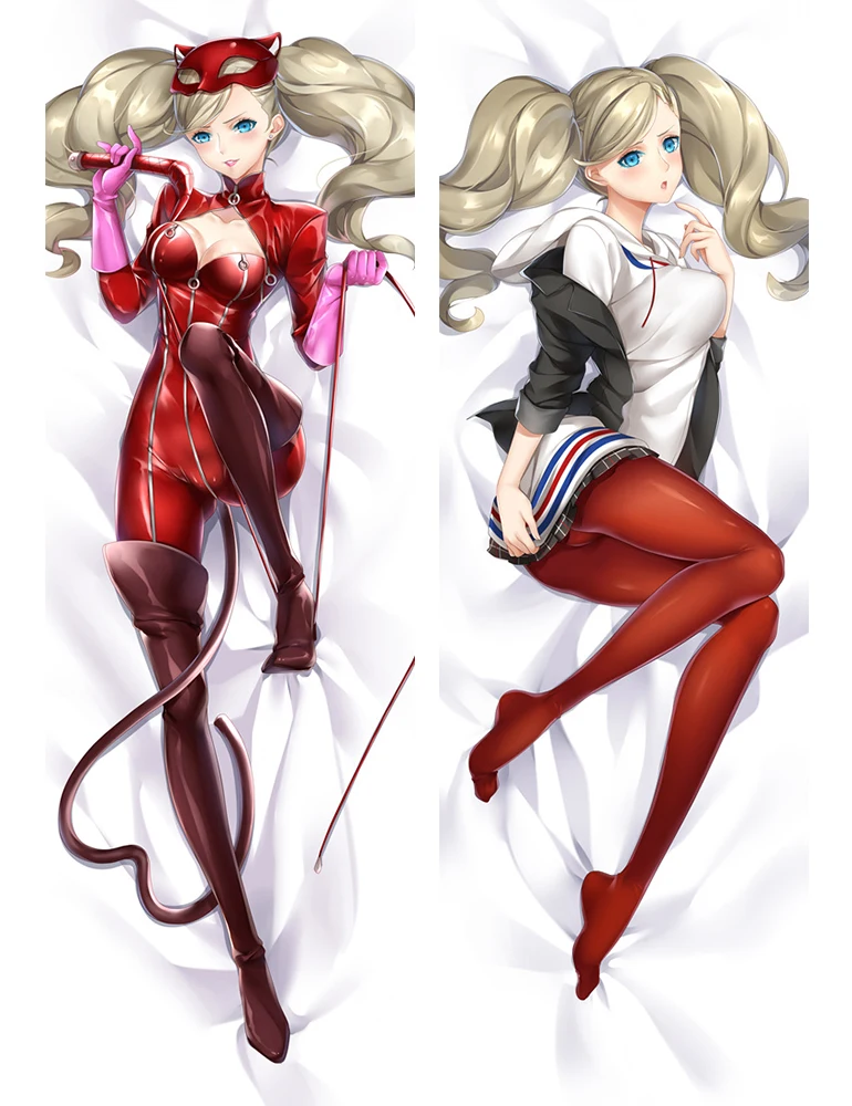 Japanese Anime Persona Panther Dakimakura Neptune Otaku hugging body pillow case cover Throw Pillow Covers