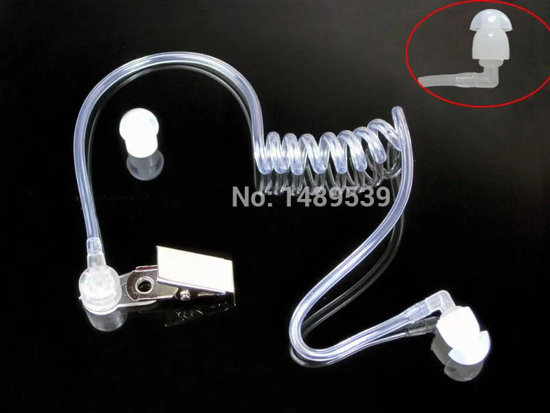 10 Stuks Oortelefoon Vervanging Siliconen Oordopjes Oordopje Voor Motorola Kenwood Icom Baofeng Radio Surveillance Akoestische Buis Earkits