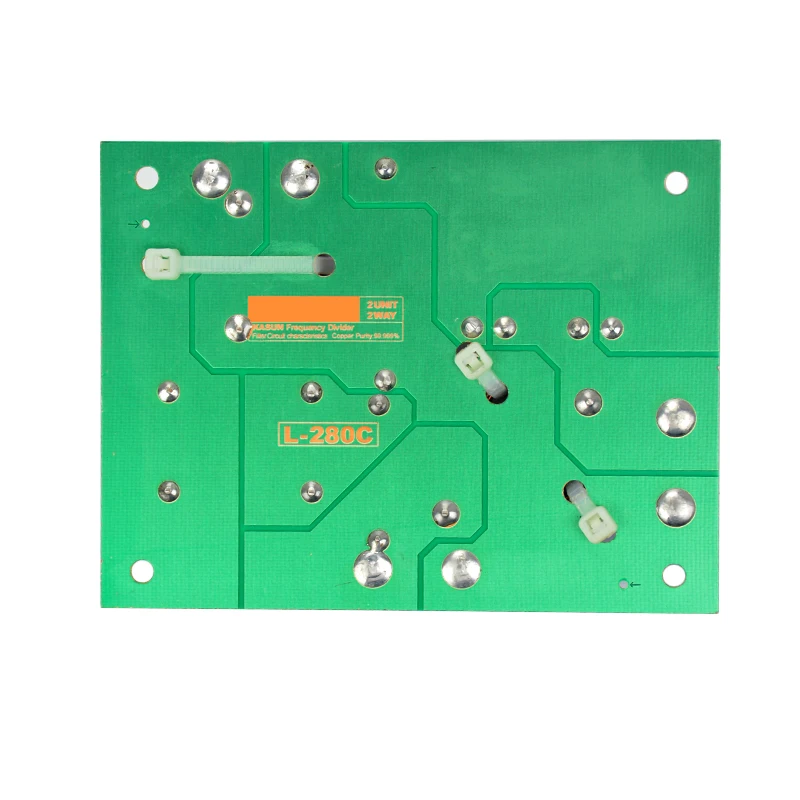 2ชิ้นKASUN L-280C 2 Way 2หน่วยHi-Fiลำโพงแบ่งความถี่ครอสโอเวอร์กรอง