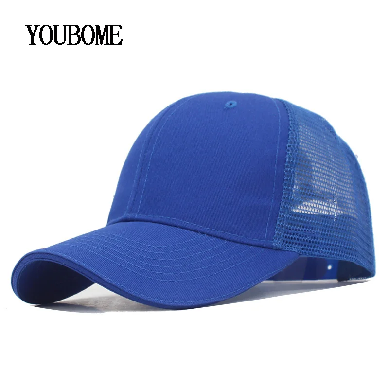 

YOUBOME Summer Baseball Cap Women Snapback Caps Men Hats MaLe Caps For Men Mesh Cotton Casquette Bone Fitted Female Dad Hat Cap