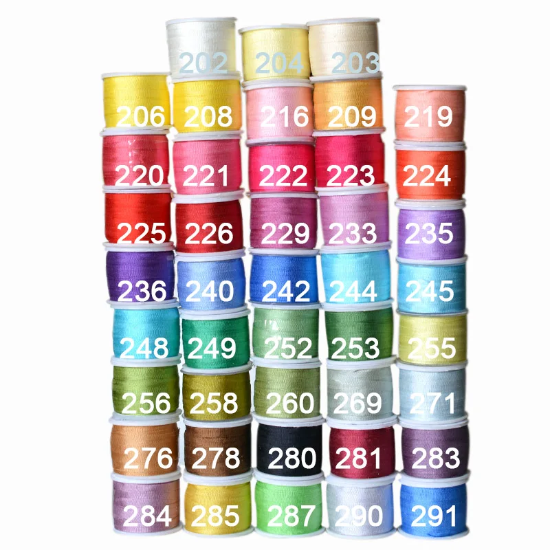 20mmx100m,100% Pure Silk Embroidery Ribbons Sewing Handcraft Supplies Double Faced Thin Taffeta Decorative Tape