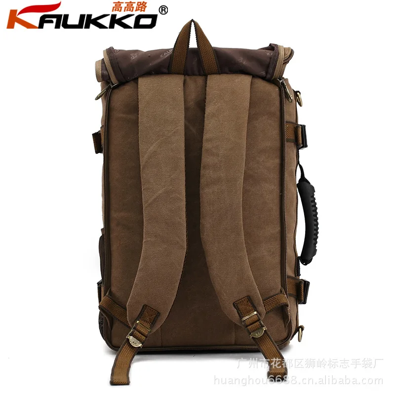 KAUKKO Brand Travel Large Capacity Casual Backpack Male Luggage Shoulder Bag Computer Backpacking Men Functional Versatile Bags