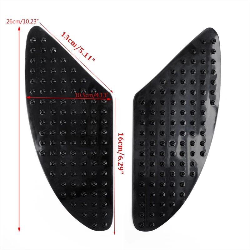 Tank Grip Traction Pad For Kawasaki Z1000 ZX6R Side Gas Knee Protection For Yamaha R1 R6 For Honda CBR600RR CBR1000RR