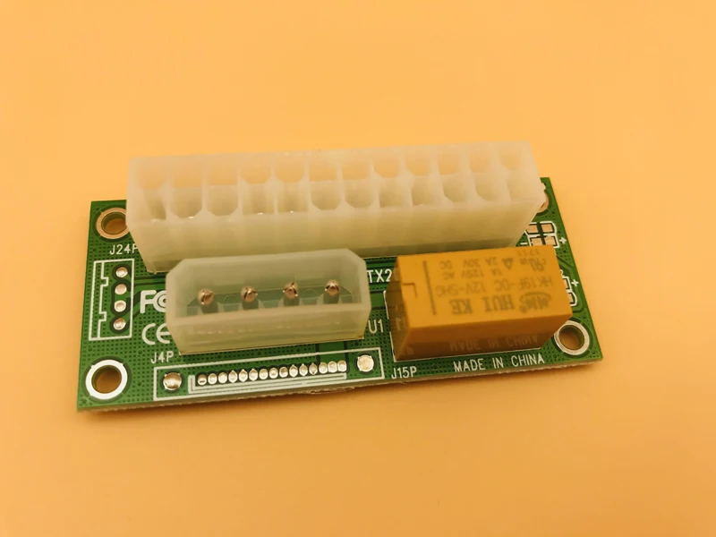 Новейший 4PIN ATX 24Pin до 4Pin Dual PSU источник питания синхронизация стартер удлинитель Кабель карта для майнера BTC