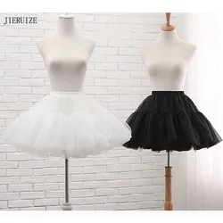 Lolita Cosplay Organza Ball Gown corto sottoveste abito corto sottoveste balletto Tutu gonna Rockabilly Crinoline