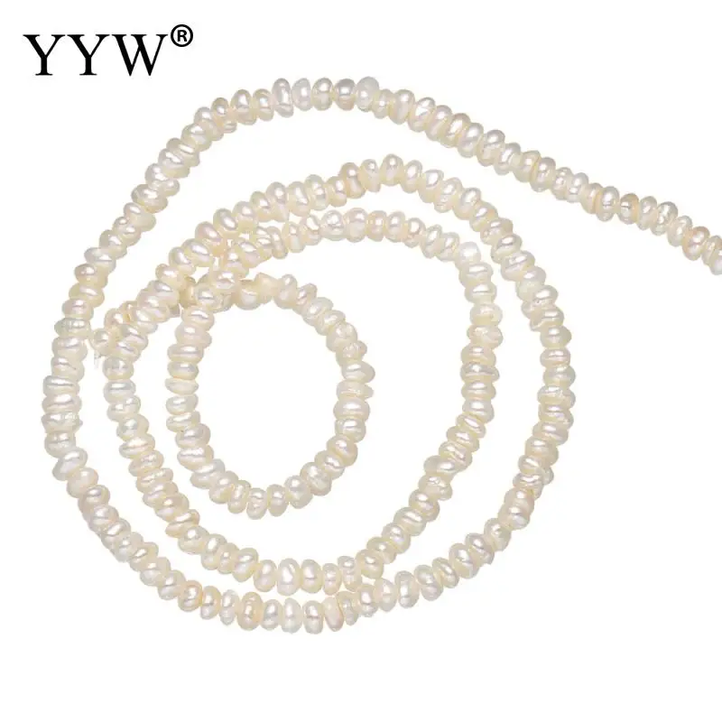 

Natural Freshwater Pearl Loose Beads white 2-3mm button pearls for bracelet making diy necklace jewelry accessories
