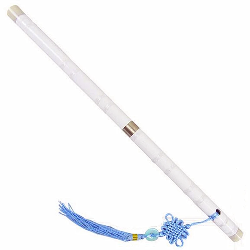 Chinese Flute Dizi C D E F G Key White Color Flute Open Hole Musical Instruments Flauta Transverse Flute Handmade Chinese Flute