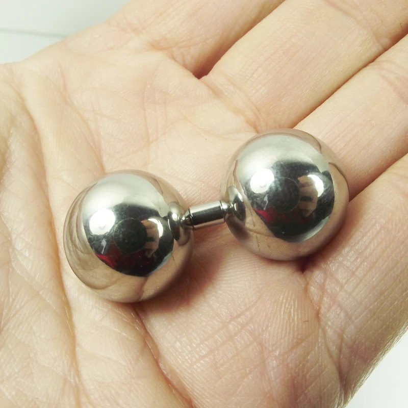 1 Piece Big Ball 4mm Bar Straight Barbell Rings Vaginal rings Series ring Tragus Ear Piercing Nipple PA Ring Body Jewelry