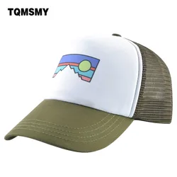 TQMSMY Men and Women Baseball Caps Summer Mesh Trucker Hat Breathable Caps Baseball Hat Mesh Snapback Hats TMA66