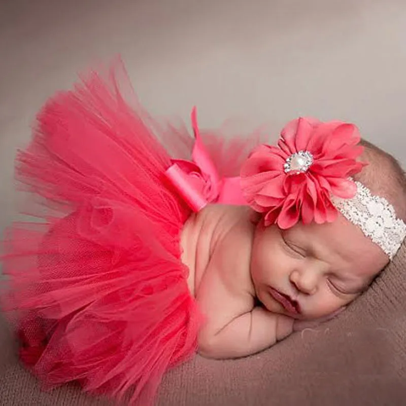 Princess Plum Peacock Feather Tutu Skirt with Vintage Headband Newborn Photography Props Baby Tutu Shower Gift TS035