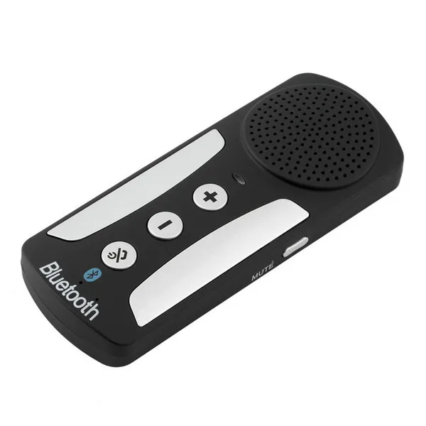 High Quality 1pc Wireless Bluetooth In-car Hands Free Car Kit Speakerphone Speaker Bluetooth Receiver Handsfree