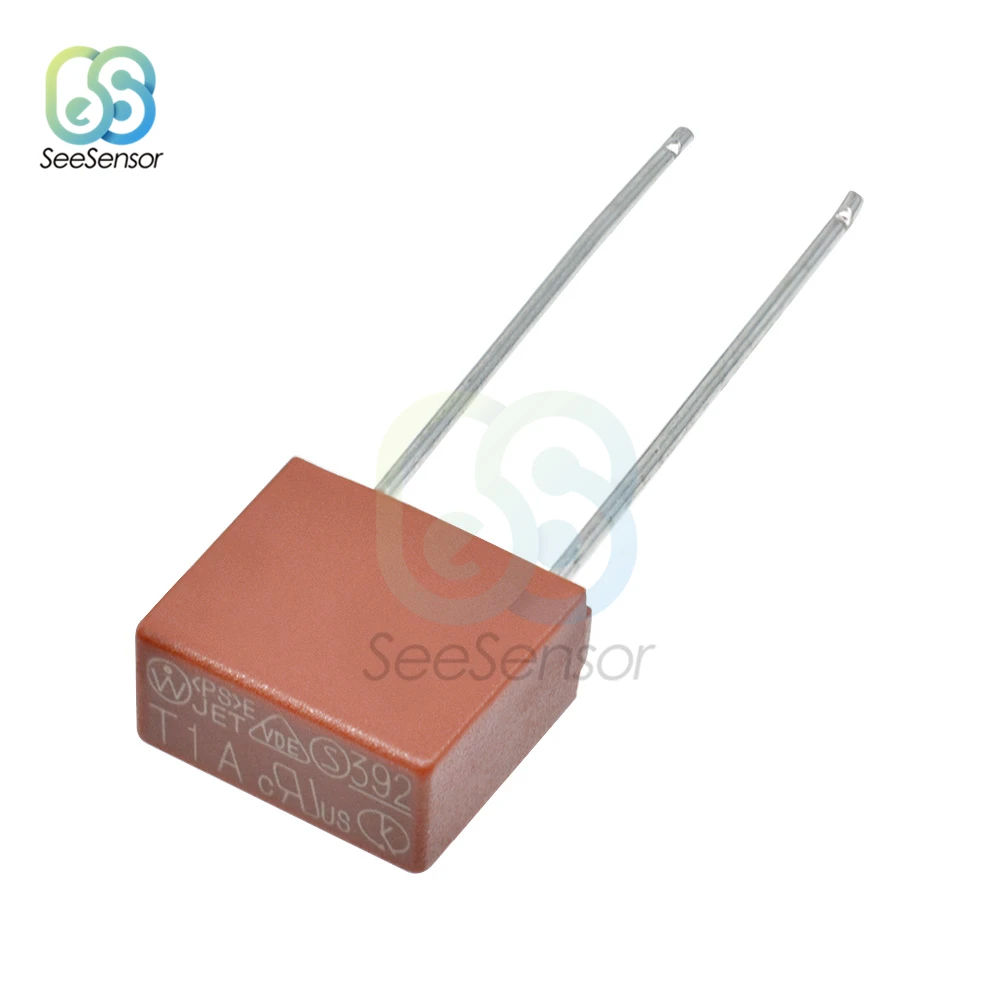 10 pz 1A 2A 3.15A 4A 5A 6.3A 250V 392 fusibile di plastica quadrato TV LCD scheda di alimentazione fusibili comunemente usati fusibile a colpo lento T1A T2A T3.15A