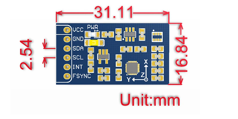 10 DOF IMU Sensor (C)  Motion Monitor Inertial Measurement Unit with Lower Power Consumption Features MPU9255& BMP280