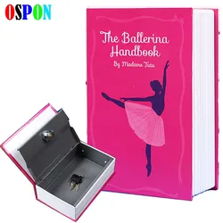 Ospon Book Safes Simulation Dictionary Secret Book Safe Creative Money Cash Jewelry Storage Collection Box Security Bank Size S