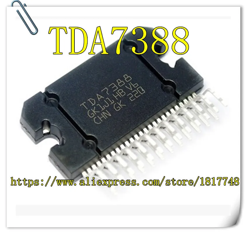 10PCS/LOT TDA7388 CD7388CZ YD7388 7388  ZIP25 Car amplifier chip IC