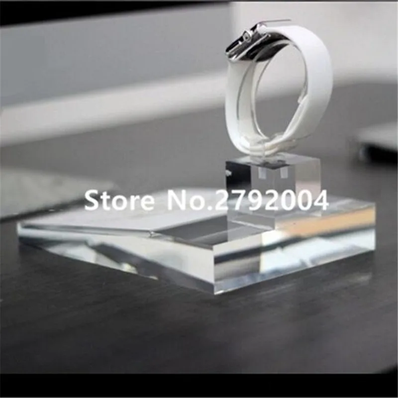 Crystal clear acrylic Iwatch diaplay stand holder for all kind watches