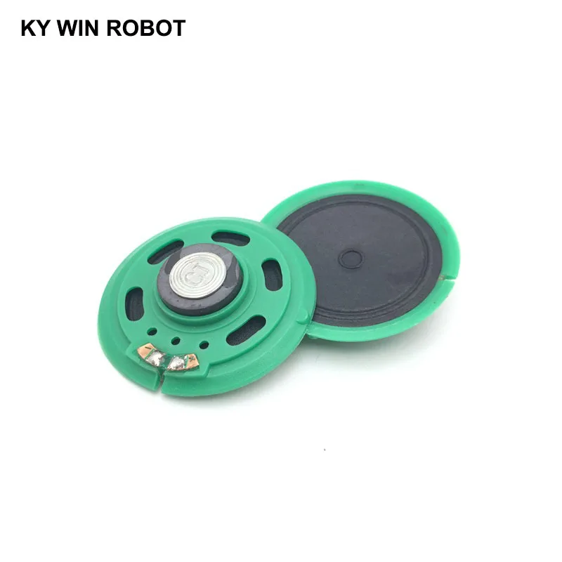 2 pz/lotto nuovo altoparlante ultrasottile telefono corno giocattolo-auto corno 8 ohm 0.5 watt 0.5 W 8R altoparlante diametro 57MM 5.7CM spessore 9MM