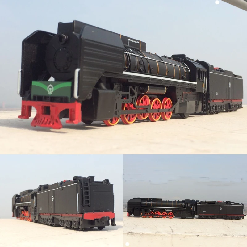 High simulation train model.1:87 scale alloy pull back Coal steam train,metal toy cars,free shipping