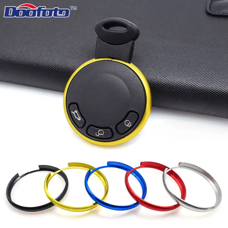 Car Styling Key Protector Ring For Bmw Mini Cooper S R56 R57 R58 R60 Clubman Countryman Cover Auto keychain Accessories