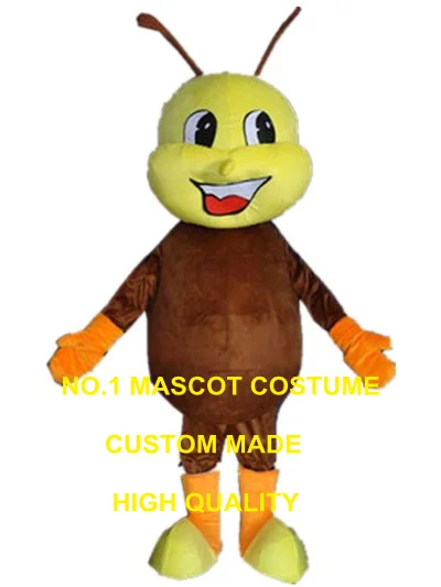 

brown ant mascot costume worker ant custom cartoon character cosplay carnival costume 3220