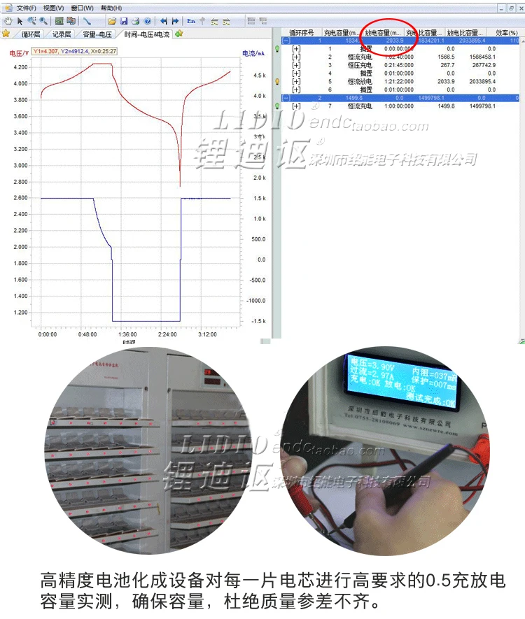 3.7 โวลต์แบตเตอรี่ลิเธียมโพลิเมอร์แบตเตอรี่ 865040 2000 มิลลิแอมป์ชั่วโมงอัจฉริยะอิเล็กทรอนิกส์อุณหภูมิและความชื้นสิ่งแวดล้อมอุปกรณ์ทดสอบ