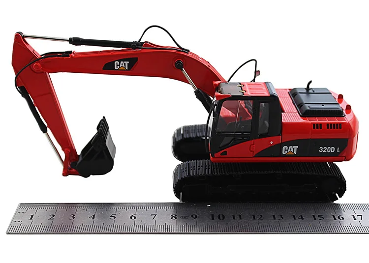Rare DieCast Model Norscot 1:50 Caterpillar Cat 320D L Hydraulic Excavator Engineering Machinery 55214 For Collection,Decoration