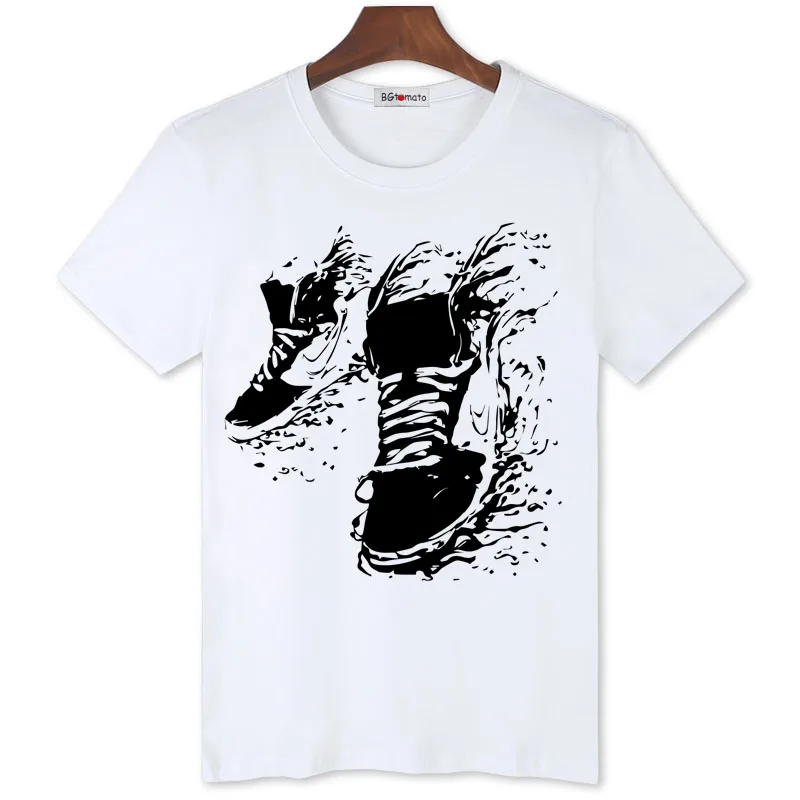 Men's feet printing T-shirt special offer 3d printed Tshirt For Men good quality new design cartoon funny Tops Tees