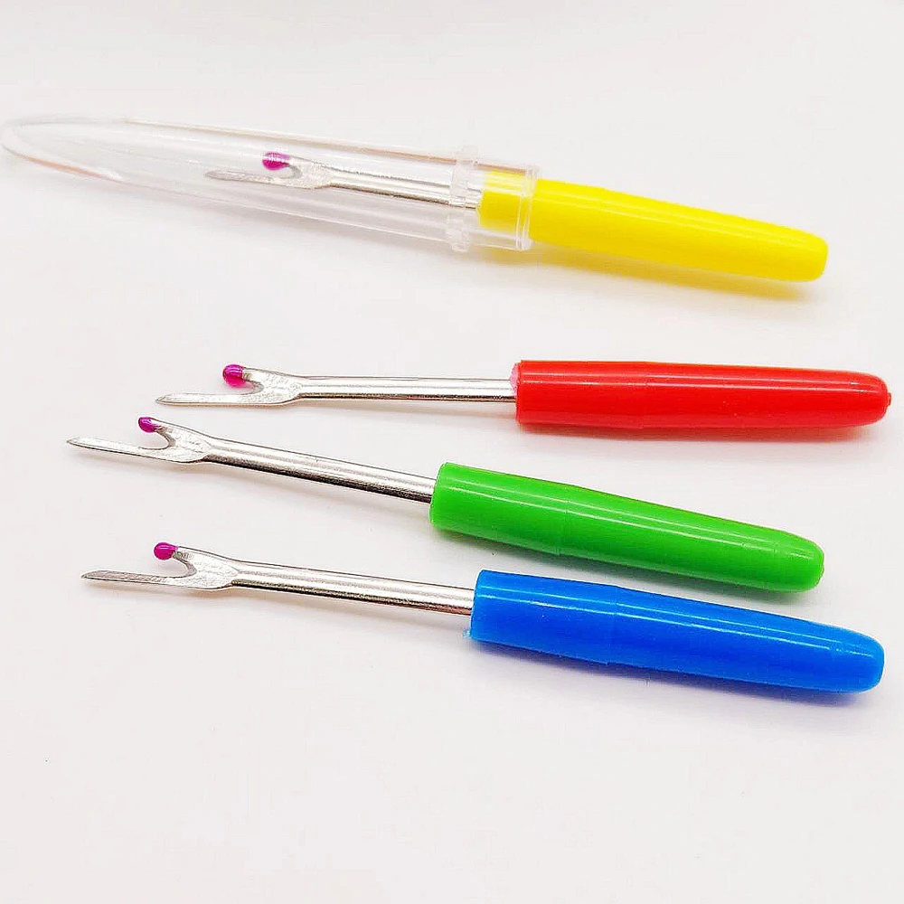 Sewing Tools Accessory Four Color Mixing 10pcs/lot Thread Picker Retractor Thread Picking Knife Sewing Tools Tailor Supplies