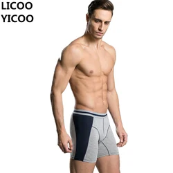 Long mens underwear boxers shorts cueca boxer homme underpants calzoncillos hombre male loose comfortable mans panties