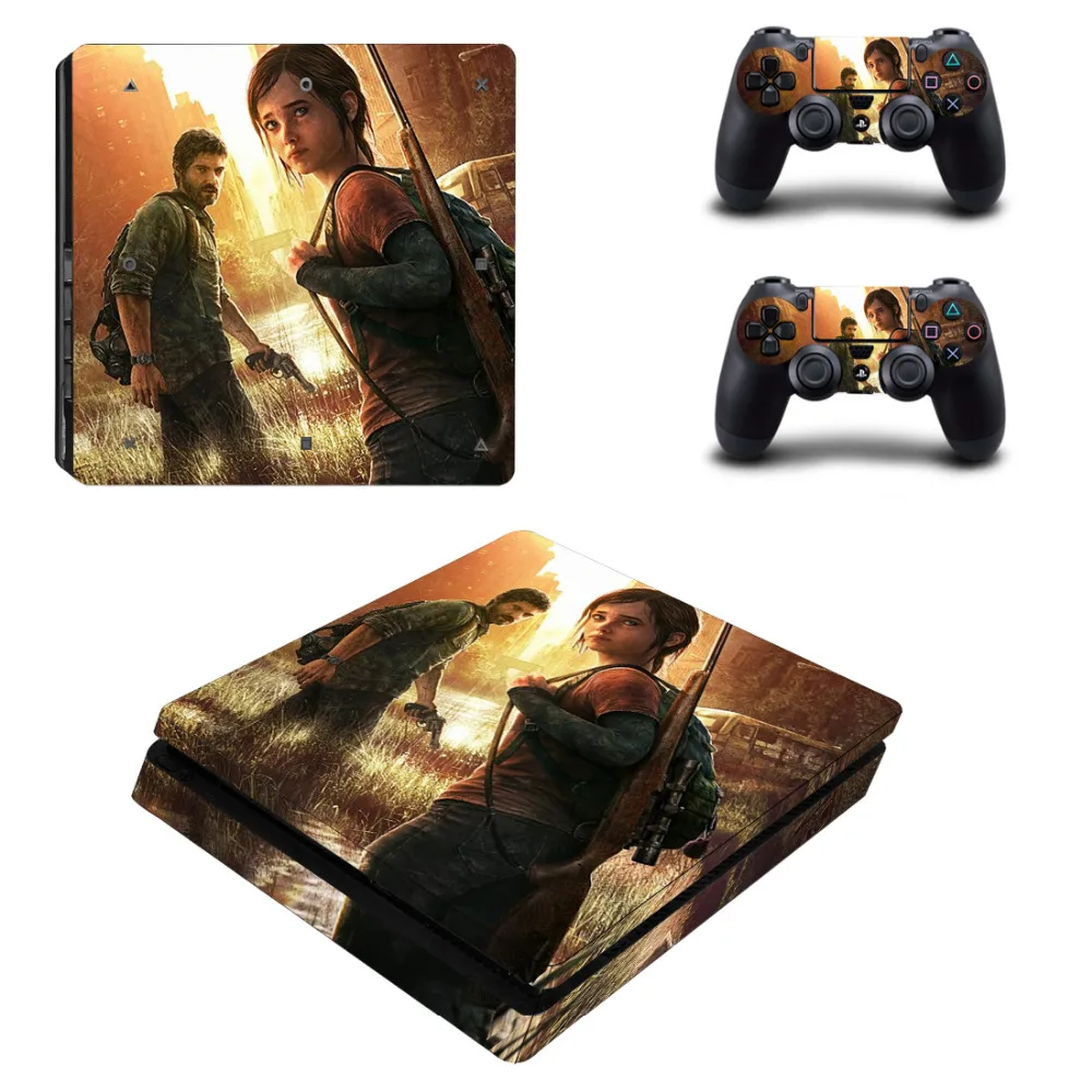 THE LAST OF US Decal PS4 Slim Skin Sticker For Sony PlayStation 4 Console and Controllers PS4 Slim Skin Sticker Vinyl