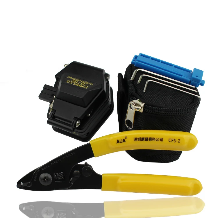 SKL-6C Optical Fiber Cleaver Kit with CFS-2 Cable Stripper