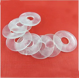 Wkooa Spacer m4 x 12 x 1  washer insulating transparent soft 1000 pieces