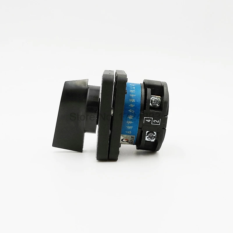 Electric 3Position 4 Terminals Rotary Cam Changeover Switch 500V 10A LW8-10A image 2