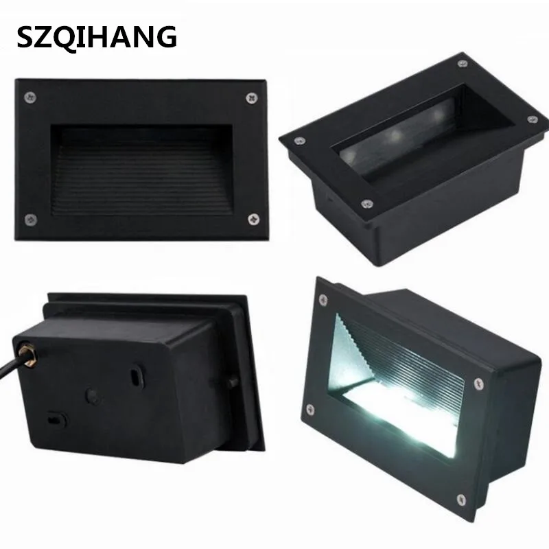 

9W led path lights Outdoor/Indoor AC85-265V/DC12V led Wall lamp waterproof for garden plaza stairway Underground lighting