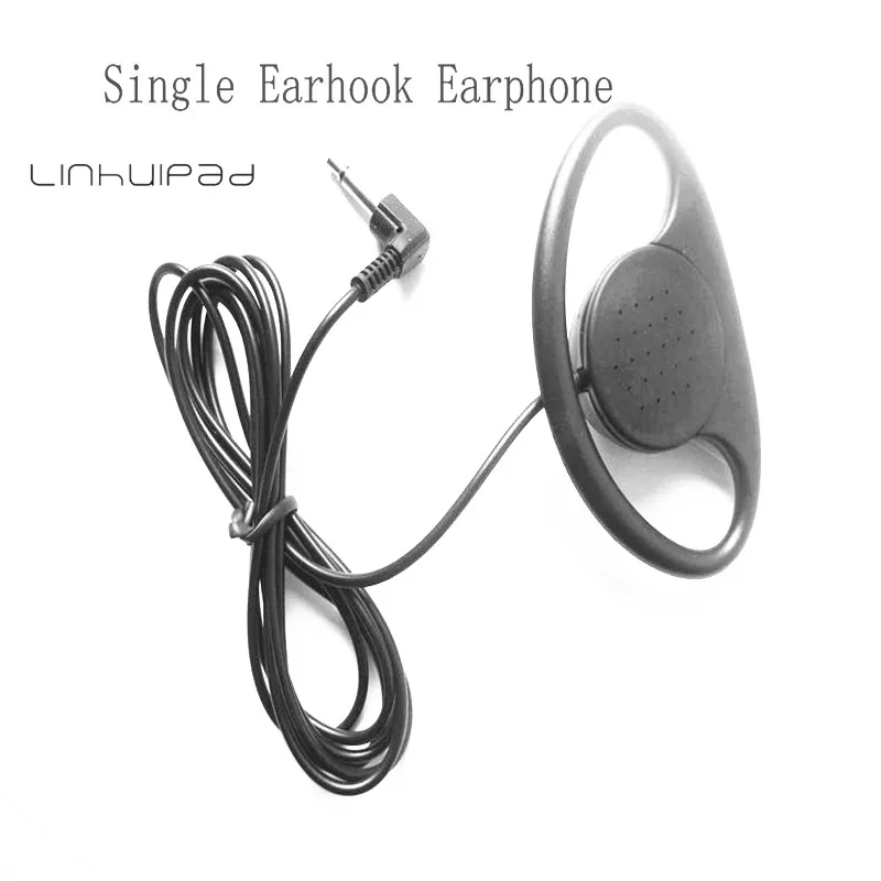 Linhuipad Fast shipping Professional factory price sell computer phone guide system Ear hook earphone headphone 300 pcs/lot