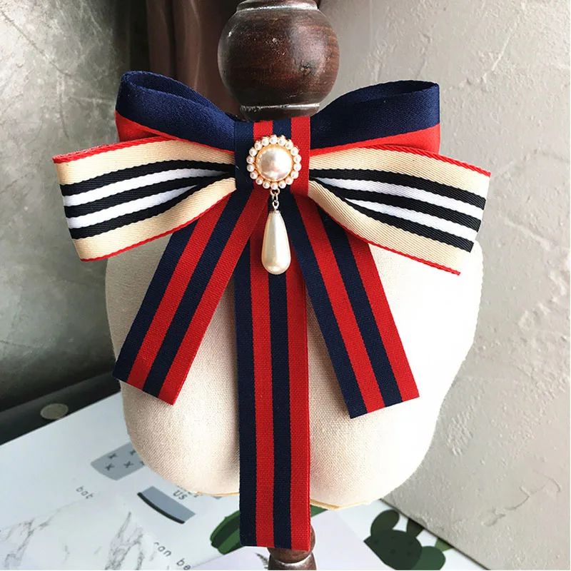 Free shipping new female collar flower college wind girl bandage free bow tie student uniforms stewardess bank professional