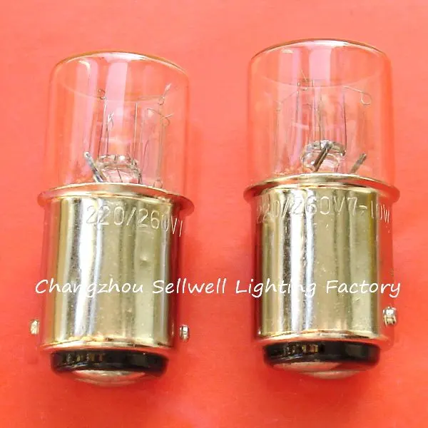 

New!miniature Lamp Light 220/260v 7-10w Ba15d Free Shipping A629