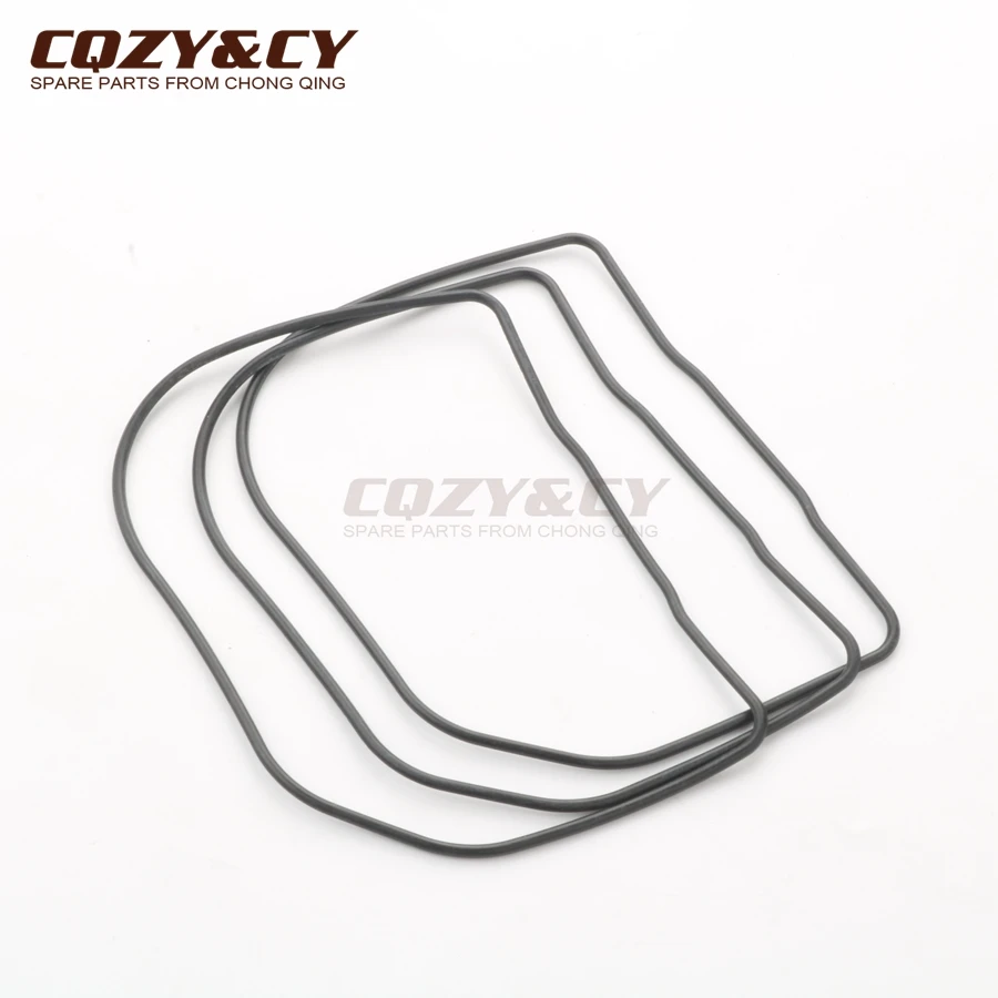 3pc Gasket valve cover for Kymco Agility Basic 50 DJ S Filly Super 8 50 Vitality 50cc 4-stroke