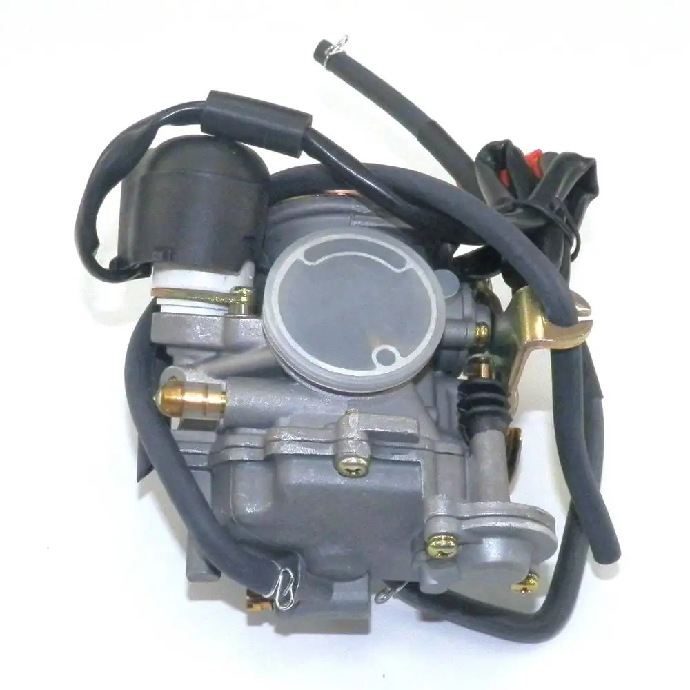 Motorcycle True 20mm Performance Carburetor For 50cc to 100cc 139QMB GY6 4-stroke Scooter Carb CVK