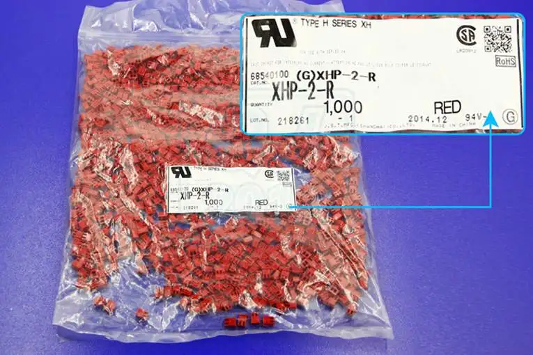 XHP-2-R housings Red color Connectors terminals housings 100% new and original parts