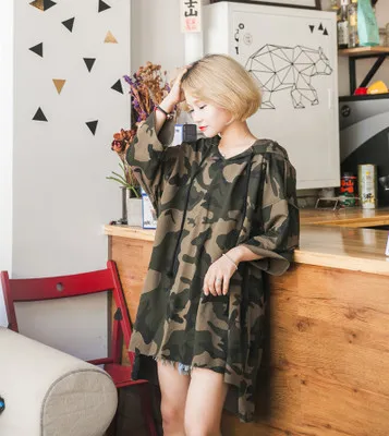 Autunno/Estate Più Nuovo Camouflage Donne Felpe Cappotto a maniche lunghe Con Cappuccio Giubbotti delle Donne di Harajuku Donne di Stile Felpa