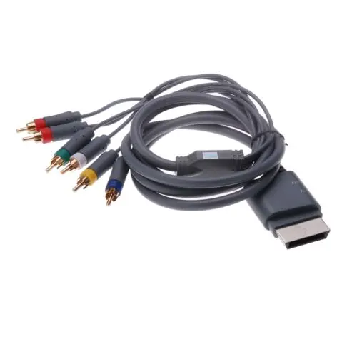 

120pcs/lot New Component Composite Video AV Cable Cord Wire For Official Microsoft XBOX 360