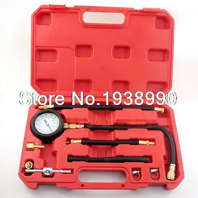 

Fuel Injection Pump Pressure Gauge Tester Tuner Gasoline Test Tools kit NEW