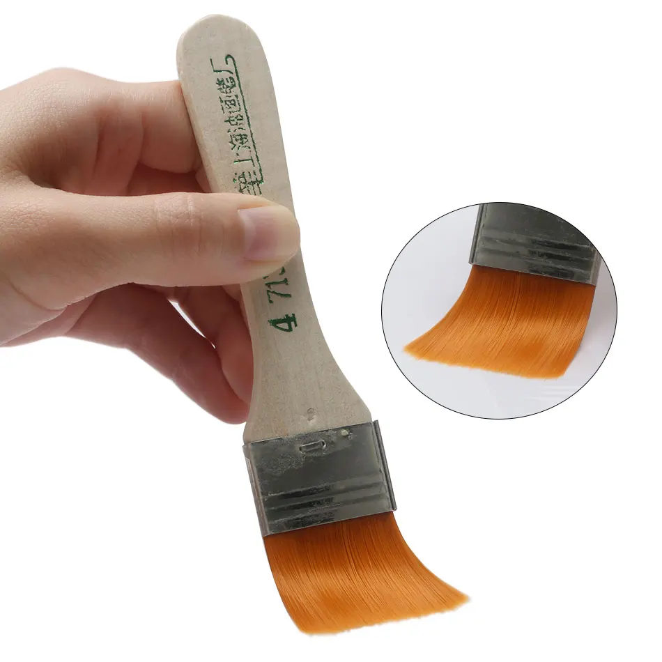 DIYFIX Soft Dust Cleaning Brush with Wooden Handle for Mobile Phone Tablet Laptop PC Repair Clean Tools