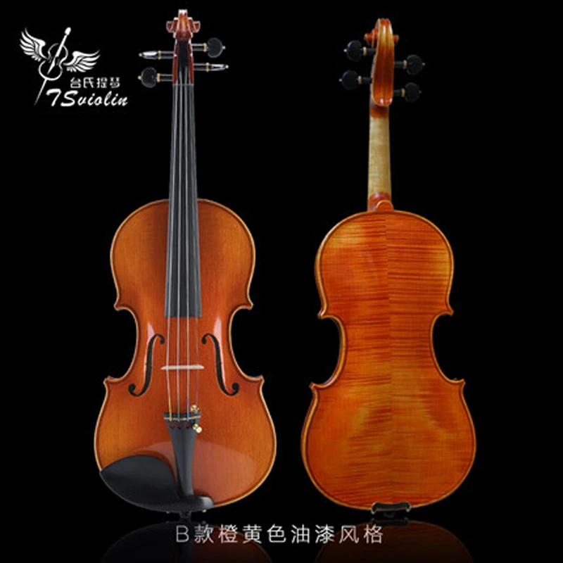 Handmade Violin High Quality Professional Grading Test For Child Or Adult Beginner Violin3/4 4/4 Violin Send Violin Case Ros