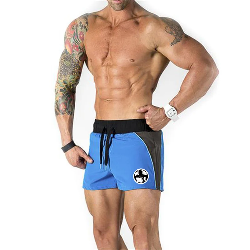 Brand Quick Dry Beach Shorts Board Short Pants Summer Swimwear Surf Swimming Sweat Shorts Men Swim Trunks Swimshorts bermuda