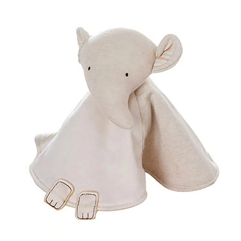 Baby Baby Pluche Dier Super Zachte Handdoek Sussen Rustgevende Kalm Konijn Olifant Beer Kids Pasgeboren Developmental Katoen Organische