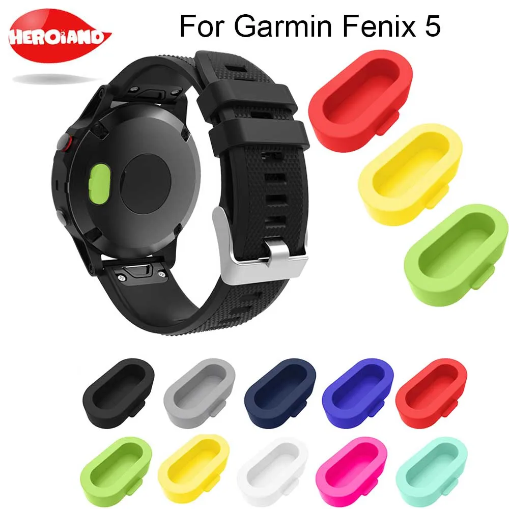 High quality dust plug function good designer protector For Garmin Fenix 5 forerunner 935 smartwatch Silicone cover 10pcs / lot